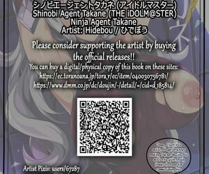 Hidebou House Hidebou Shinobi Agent Takane - Ninja Agent Takane THE iDOLM@STER English Hellsin Digital