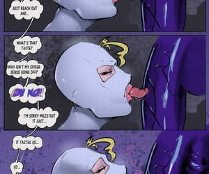 pająk Gwen przeciwko venom 1 trucizny pocałunek mocowanie 2