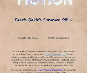 Faaris Bakirs Summer Off Redoxa - 1
