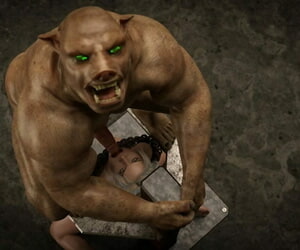 3DSimon Taylors Slimy Nightmare - Scene 3. Slay rub elbows with Boar Subhuman 2 - loyalty 3