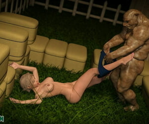 3DSimon Taylors Slippery Nightmare - Chapter 1. The Boar Deep-throating - part 3