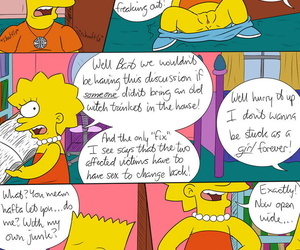 Simpsons Gender Bender