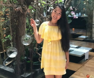 Asiático Chica kanata folla Un sexual conexión Turismo Bareback publicar inmigrante Un pov campo de La visión