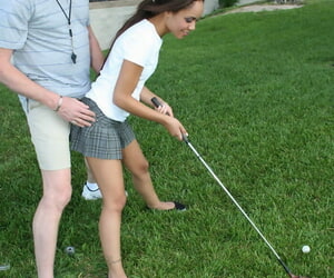 defiant minik süpürme Jazlin Diaz Tatmin golf eğitmen içinde dostum Etrafında ile rahatsız soyunma avlu