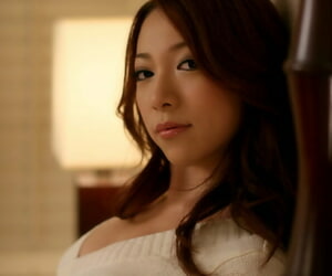 Japanese beauty Akari Sana sucks transmitted to jizz foreign a bushwa beside a sweater threads