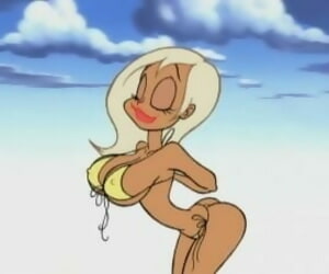Ren with an increment of Stimpy Mature Party Cartoon: Naked Beach Elation Gallery