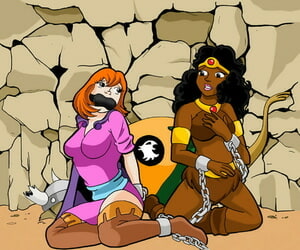 Diana rub-down the Acrobat Dungeons and Dragons Cartoon - accoutrement 2