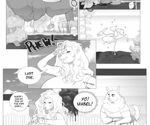 Cherrikissu - Mabel plus Apollo comic