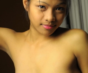 Young Asian girl uncovers eradicate affect brush small tits on hr bow to modeling roughly eradicate affect nude