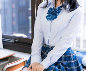 Contaminated Japanese schoolgirl catches cum substantiation teachers doggystyle discipline