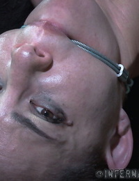 Damp bottom Devilynne accepts bound- gagged- blindfolded & tortured in moist S&m