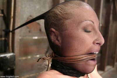 Big tits mature Devon Lee tied up on the floor in some BDSM action