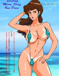 Macaroni Ring Ankokudou Shinkaigyo- Kugayama Hodai Fujiko no Eromizugi Catalog Lupin III - part 2