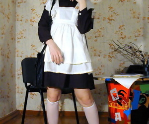 Russian schoolgirl teasing - decoration 307