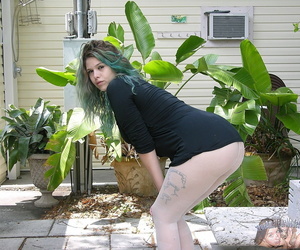Amateur teen nudist showering outdoors - destiny from true amateur models - part 1017
