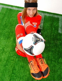 Ruso Mierda acción fútbol equipo Con el capitán Krystal boyd Parte 284