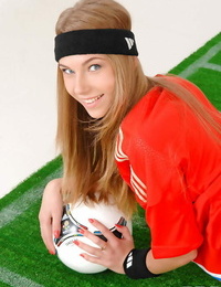 russo Caralho Ação futebol equipa com capitão Krystal Boyd parte 284