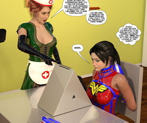 DBComix New Arkham for Superheroines 7 - New Employees - part 5