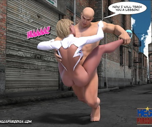 Mega parodies comics L'empilage spider Gwen 3