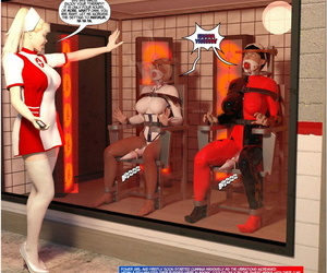 DBComix New Arkham For Superheroines 1 Second Edition - Indignity and Degradation of Force Lady - part 3