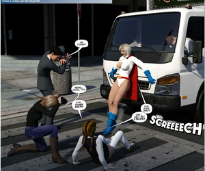 DBComix New Arkham For Superheroines 1 2nd Edition - Abjection and Degradation of Power Woman