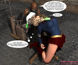 mrbunnyart supergirl đấu với Cain supergirl hàn phần 2