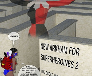 DBComix New Arkham for Superheroines 2 - The Insatiable Escape - part 4