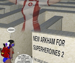 Fresco arkham para superheroines 2 - o Grande escape