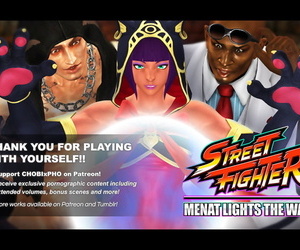 STREET FIGHTER / MENAT LIGHTS THE Like one another CHOBIxPHO