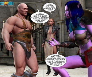 A sissified elf doing a giant guy forth these comics - part 1028