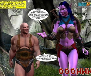 A sissified elf doing a giant guy forth these comics - part 1028