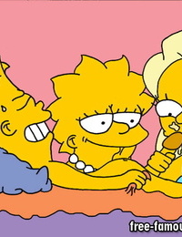 Барт и Лиза Симпсоны Привлекательным акт из любовь часть 500
