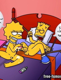 Барт и Лиза Симпсоны Привлекательным акт из любовь часть 500