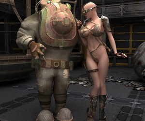Dystopian spoil naked nigh her robot sidekick - part 479