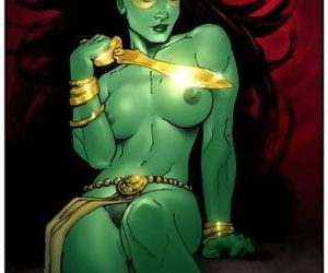 Gamora unfledged superhero intercourse - ornament 1451