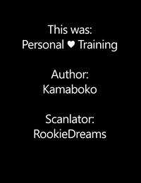 Kamaboko Personal Training COMIC HOTMILK 2020-12 English RookieDreamsScanalation Digital