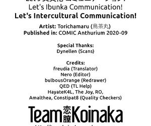Torichamaru Lets Ibunka Communication! - Lets Intercultural Communication! COMIC Anthurium 2020-09 English Quorum Koinaka Colorized Digital