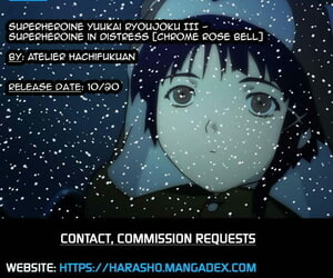 Atelier Hachifukuan Superheroine Yuukai Ryoujoku III - Superheroine in Distress Chrome Rose Bell English Harasho Project - part 2