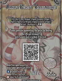 C97 ROHGUN_KYOH Rohgun Nero+Nero! 2 finale Fate/Grand Order English Hellsin