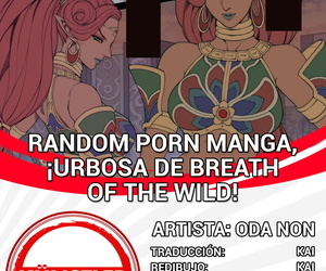 Oda non Rakugaki Ero Manga- Breath of the Wild no Urbosa-sama! - Random Porn Manga- ¡Urbosa de Breath of the Wild! The Legend of Zelda: Breath of the Wild Spanish Kunstler Scans Decensored