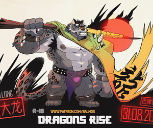 balmos Dragons RiseEnglishKung Fu Panda - part 3