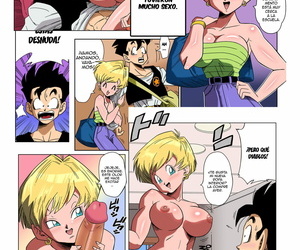 Yamamoto TRIANGULO AMOROSO Z PARTE 2 - Tengamos Mucho Sexo Dragon Ball Z Spanish =EES= Colorized Decensored