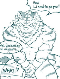 A muscular tiger cuntboy by urakata5x - part 2