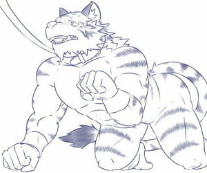 ein muskulös Tiger cuntboy schwer :Von: urakata5x Accouterment 3