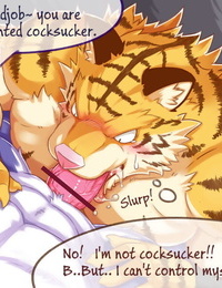 A muscular tiger cuntboy by urakata5x - part 4