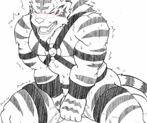 A husky tiger cuntboy by urakata5x