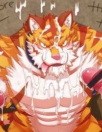 A muscular tiger cuntboy by urakata5x