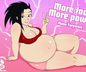 concernant food! concernant power! 2 momo yaoyozuru