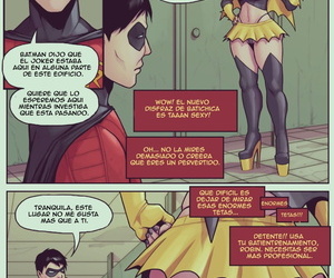 DevilHS Batgirl Loves Robin Batman Spanish