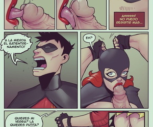 DevilHS Batgirl Loves Robin Batman Spanish